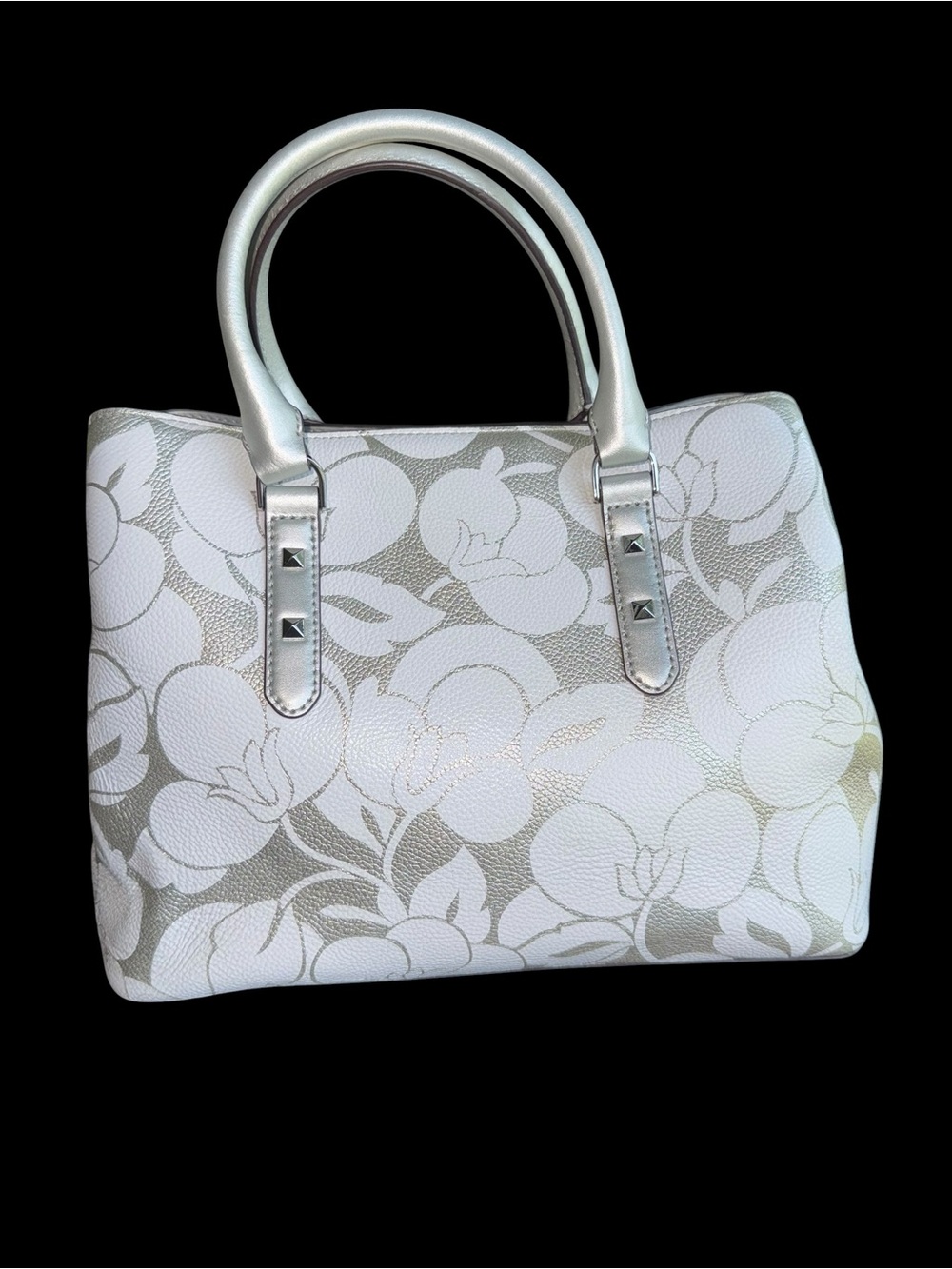 Kate Spade NY Larchmont Ave. Breezy Floral Leather Satchel EUC - Picture 2 of 11